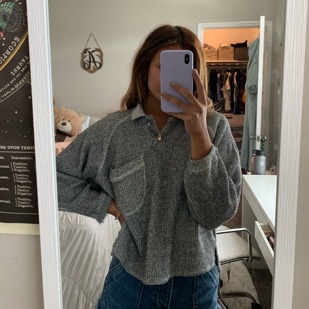 cute collared sweater